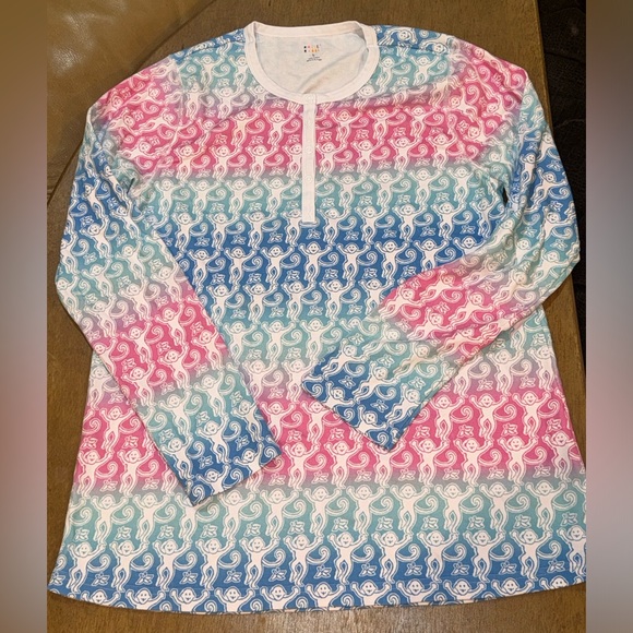 Size Large Roller Rabbit Pajama Set - Picture 2 of 6